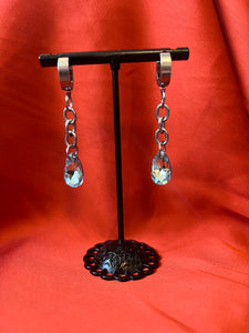 Crystal drop earrings