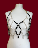 Quinn crystal bra harness