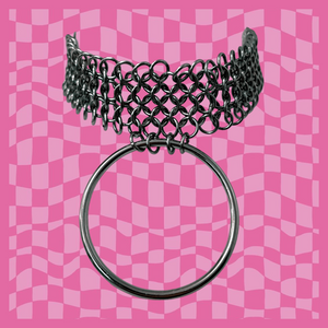 Chainmail O ring choker