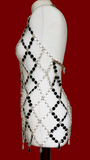 Quinn Crystal harness dress