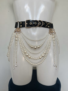 Galadriel PVC and pearl belt