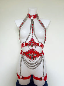 La Madrina pvc harness set