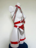 La Madrina pvc harness set