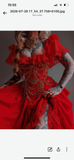 Mishka rose and thorn spiked chain bra, belt and choker