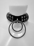 Madden faux leather o ring choker
