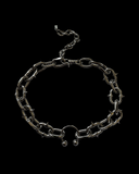 Spiked chain maverick choker