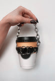 Coffee cup harness