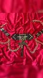 Wrath of god crucifix cross pvc belt