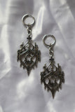 Gothic architecture earrings
