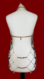 Quinn Crystal harness dress
