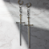 Dagger earrings