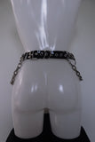 Wrath of god crucifix cross pvc belt