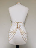 Galadriel pvc and pearl harness