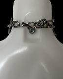 Asmodeus PVC choker pearl addition