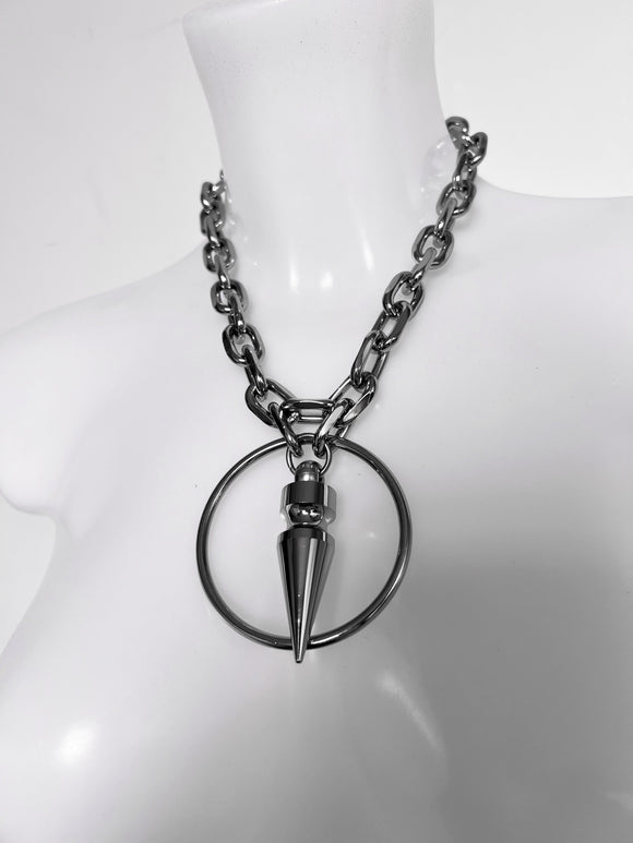 Slayer chain pendant choker
