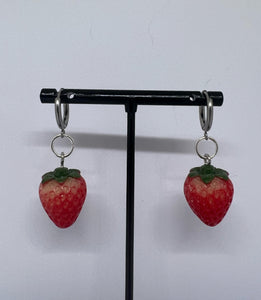 Strawberry earrings