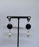 Black Pearl earrings