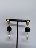 Black Pearl earrings