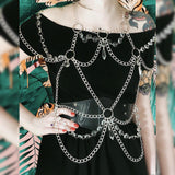 Christina crystal Chain Harness