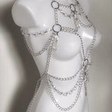 Christina crystal Chain Harness