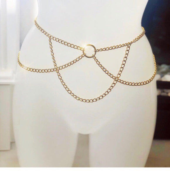 Amber Chain Belt