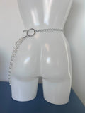 Pearl and crystal belt