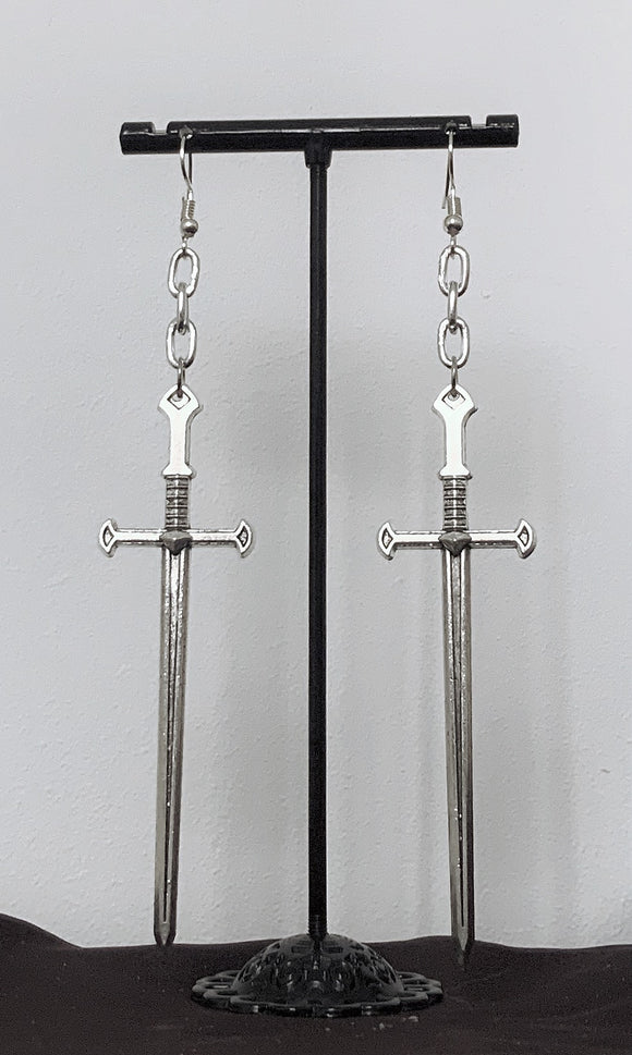 Dagger earrings