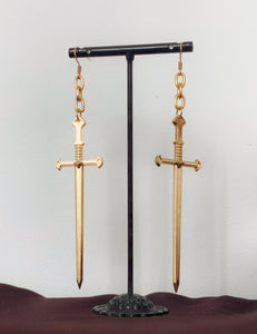 Dagger earrings