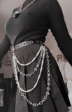 Pearl and crystal belt