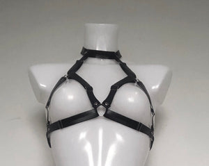 Faux leather Sabrina harness